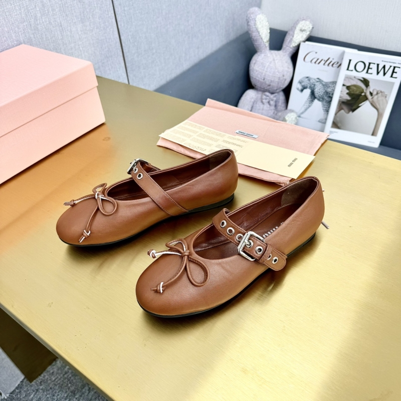 Miu Miu flat shoes